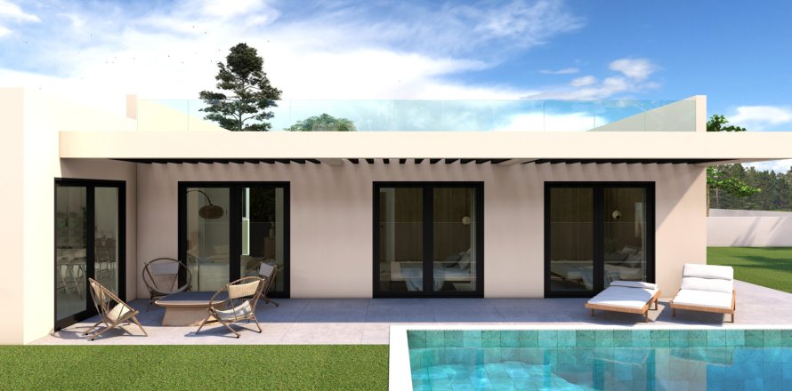 Huvila Finestrat, Alicante, Espanja 4 makuuhuonetta, 255 m2 No. 182376