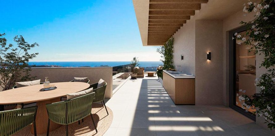 Dzīvoklis Mijas Costa, Malaga, Spānijā 3 istabas, 133.02 m2 Nr. 132931