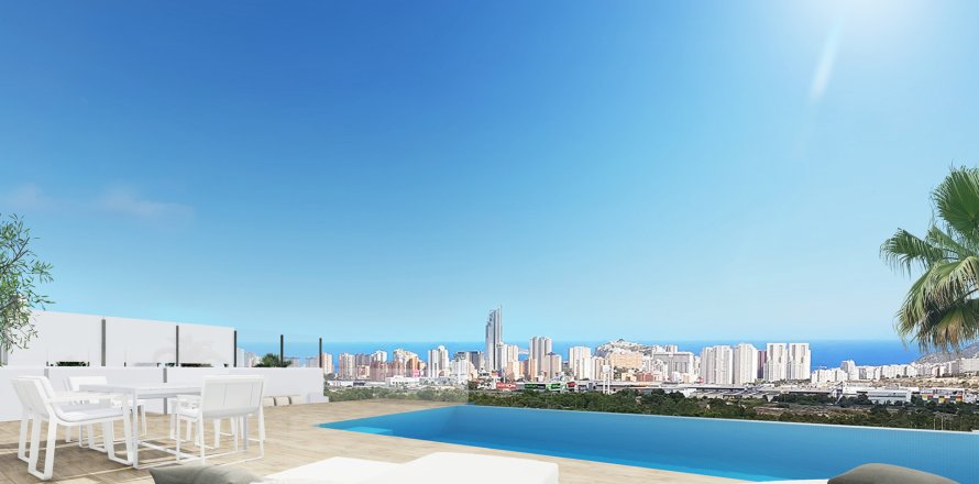 Villa in Finestrat, Alicante, Spain 4 bedrooms, 460 sq.m. No. 140266