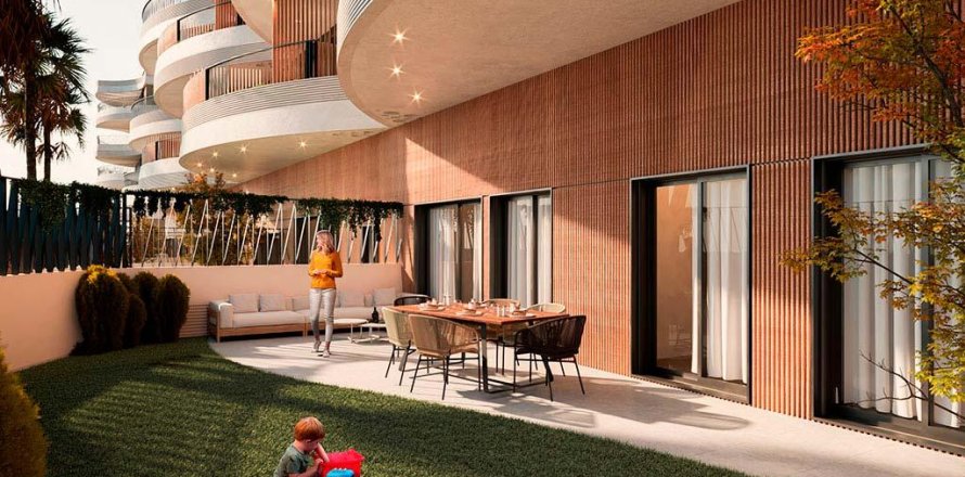 Lägenhet i Malaga, Spanien 3 sovrum, 103 kvm. Nr. 141374