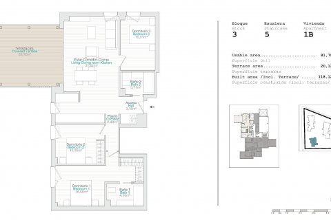 Wohnung zum Verkauf El Verger, Alicante, Spanien 3 Schlafzimmer, 97 m2 Nr. 114034 - Foto 15