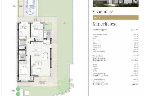Villa till salu Polop, Alicante, Spanien 3 sovrum, 124 kvm. Nr. 112721 - foto 12