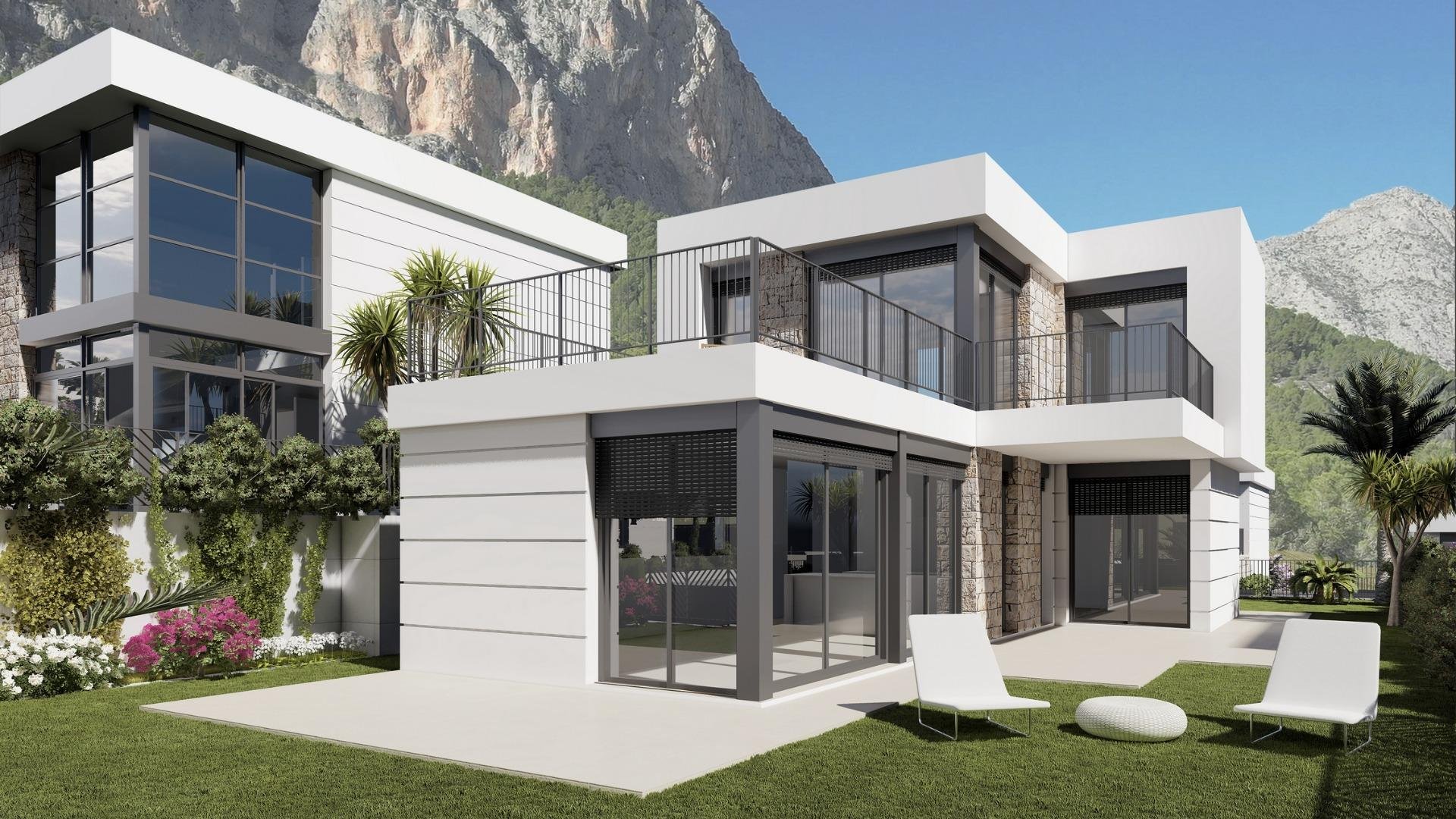 Villa en Polop, Alicante, España 3 dormitorios, 145 m2 No. 112723