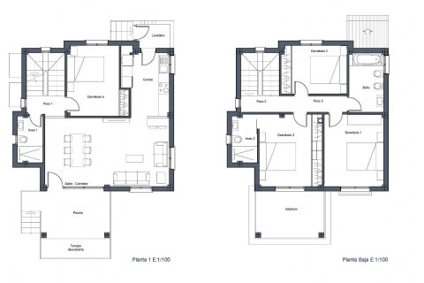 Villa till salu Castalla, Alicante, Spanien 4 sovrum, 117 kvm. Nr. 112726 - foto 10