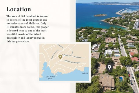 Parcela en venta en Bendinat, Mallorca, España 4 dormitorios, 484 m2 No. 143433 - foto 1