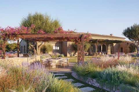 Villa en venta en Binissalem, Mallorca, España 4 dormitorios, 430 m2 No. 143436 - foto 5