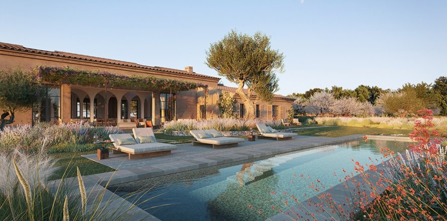 Villa en Binissalem, Mallorca, España 4 dormitorios, 430 m2 No. 143436