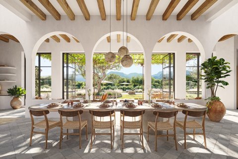 Villa en venta en Binissalem, Mallorca, España 4 dormitorios, 430 m2 No. 143436 - foto 9