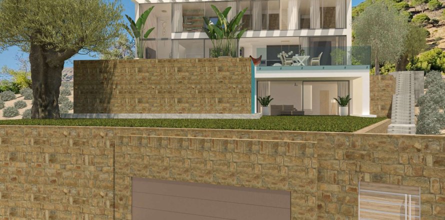 Villa i Mijas, Malaga, Spanien 5 sovrum, 507 kvm. Nr. 177667