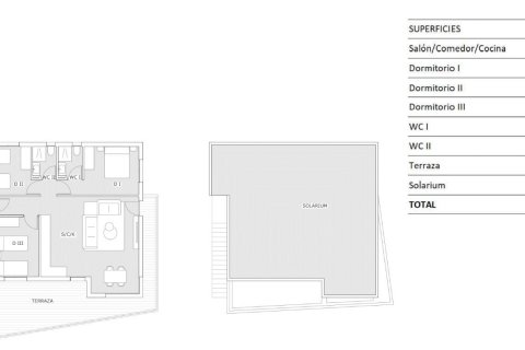 Bungalow en venta en San Miguel de Salinas, Alicante, España 3 dormitorios, 82 m2 No. 135270 - foto 11