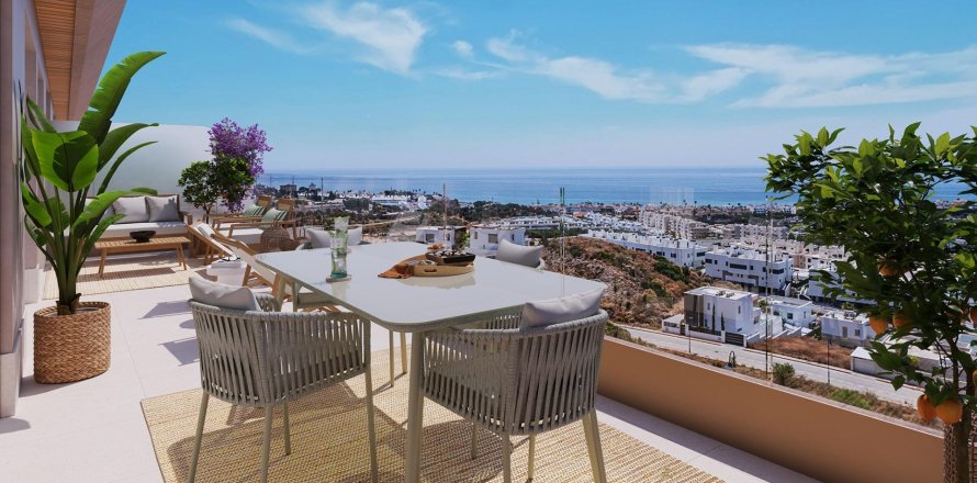 Penthauss Mijas, Malaga, Spānijā 2 istabas, 106 m2 Nr. 192908