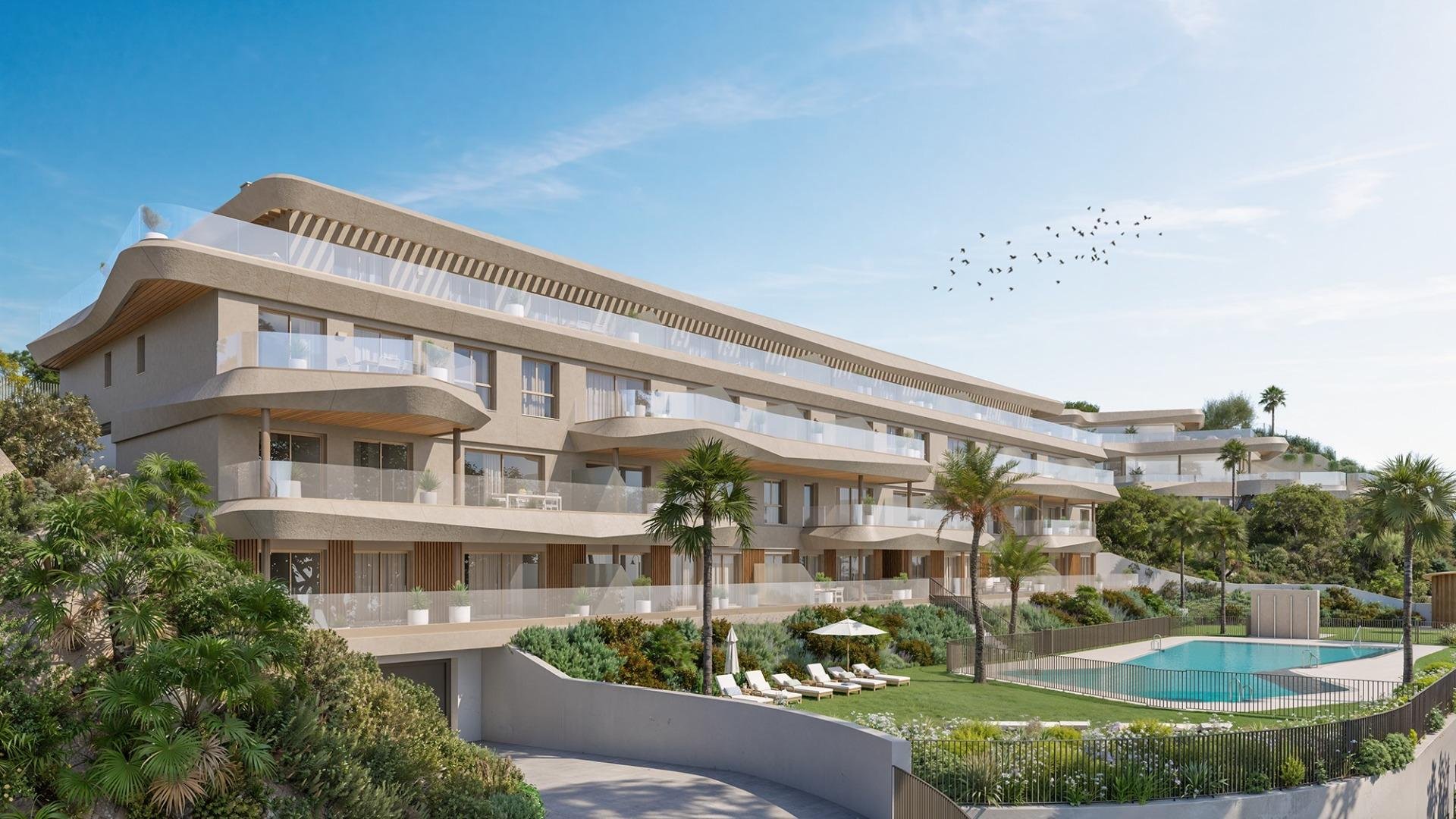 Apartamento en Mijas, Málaga, España 2 dormitorios, 125 m2 No. 192910