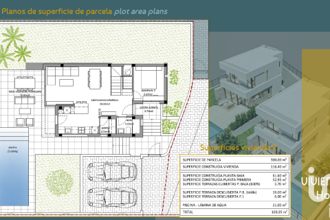 Hus till salu i Finestrat, Alicante, Spanien 3 sovrum, 160 kvm. Nr. 153249 - foto 12