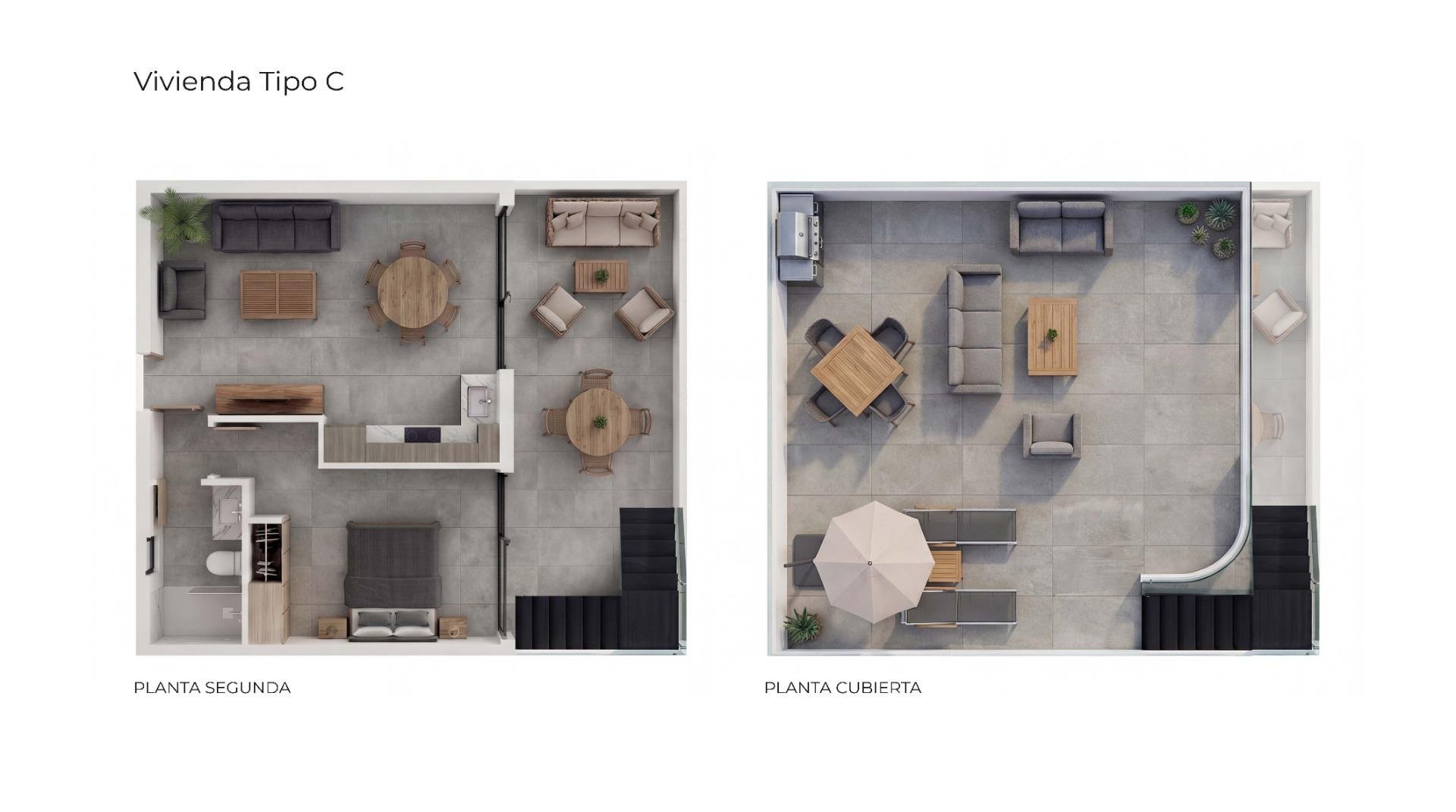 Apartment in Almeria, Spain 1 bedroom, 41 sq.m. No. 192449