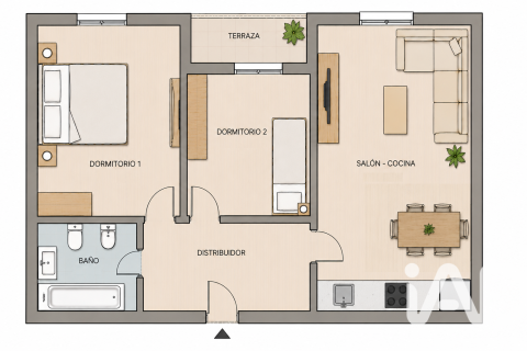 Dzīvoklis pārdošanā Villaquilambre, Leon, Spānijā 2 istabas, 60 m2 Nr. 185032 - attēls 18