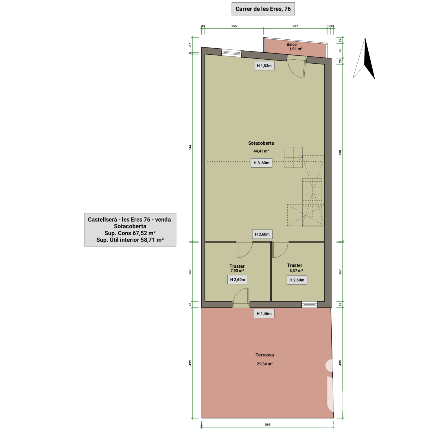 Villa en Espagne 2 chambres, 355 m2 No. 185031