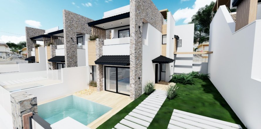 Вилла в Сан-Педро-дель-Пинатар, Мурсия, Испания 3 спальни, 162м2 №145072