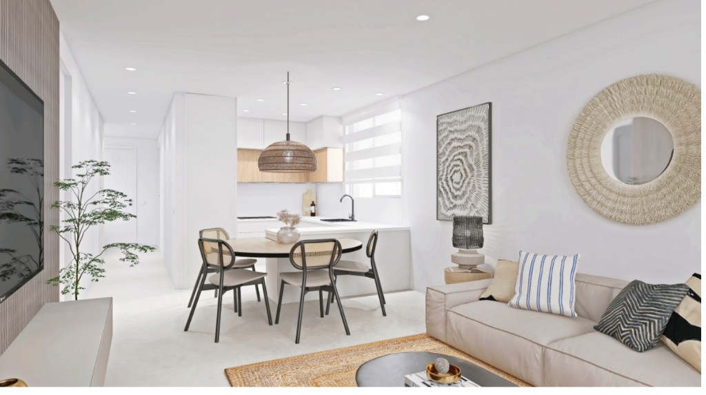 Huoneisto Pilar de la Horadada, Alicante, Espanja 3 makuuhuonetta, 97 m2 No. 145071