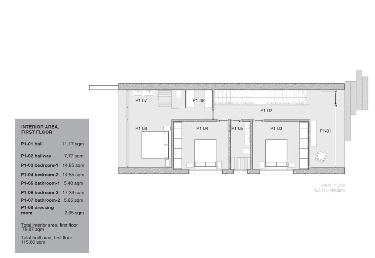 Villa in Benissa, Alicante, Spanien 3 Schlafzimmer, 193 m2 Nr. 149168