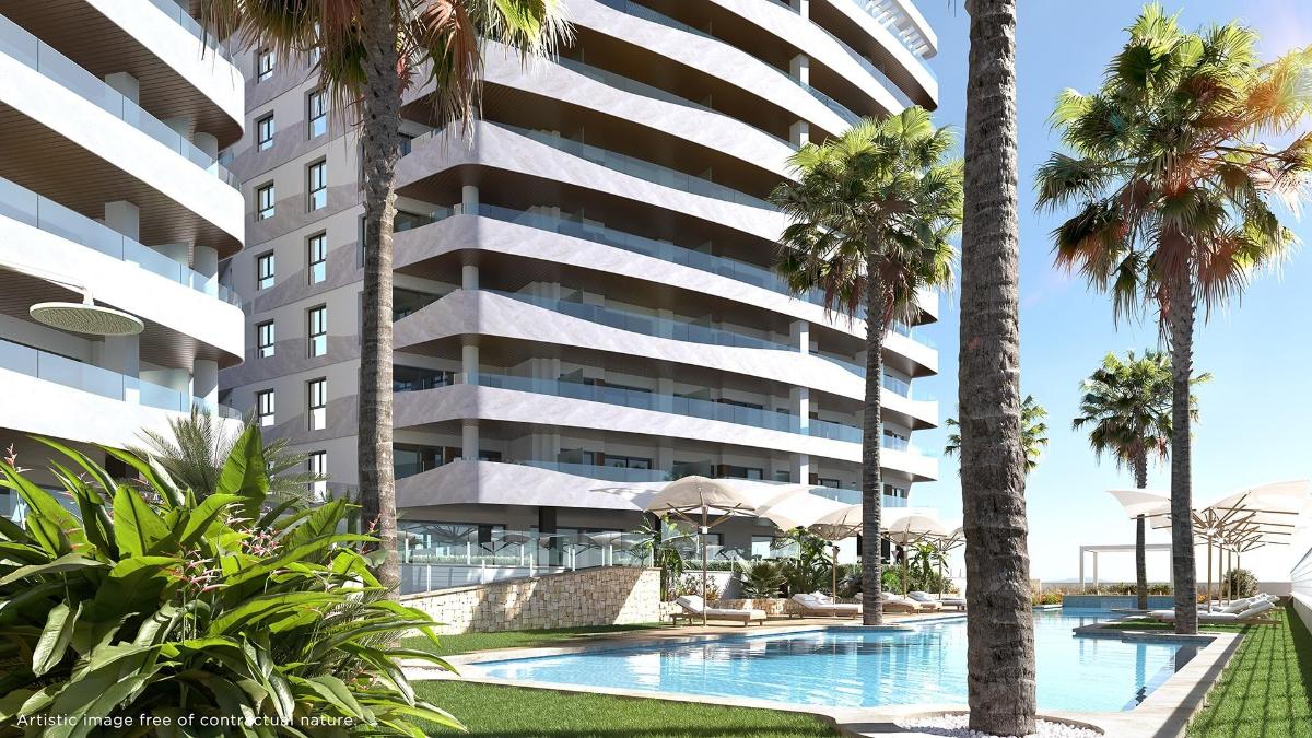 Lägenhet i La Manga del Mar Menor, Murcia, Spanien 2 sovrum, 97 kvm. Nr. 149171