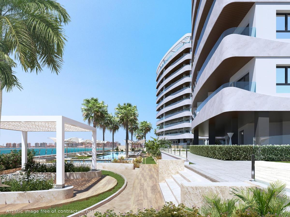 Lägenhet i La Manga del Mar Menor, Murcia, Spanien 1 sovrum, 51 kvm. Nr. 149172