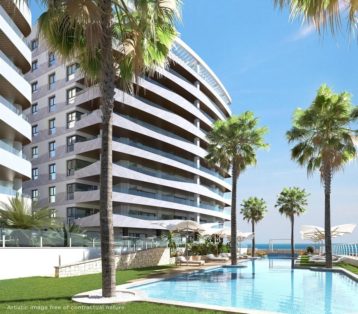 Lägenhet i La Manga del Mar Menor, Murcia, Spanien 1 sovrum, 51 kvm. Nr. 149172