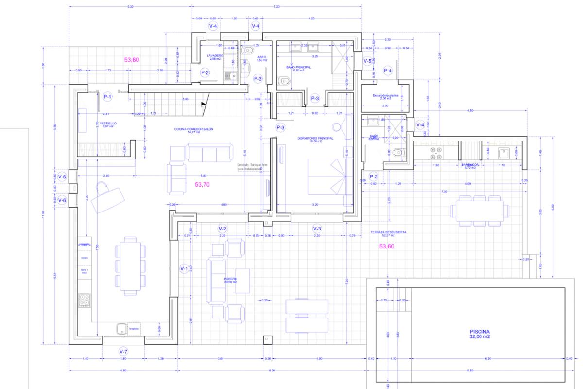 Villa en Moraira, Alicante, España 3 dormitorios, 216 m2 No. 97273