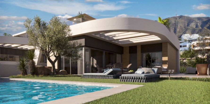 Villa en Finestrat, Alicante, España 4 dormitorios, 317 m2 No. 176574