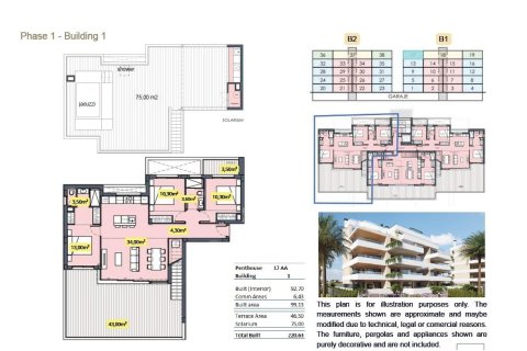 Apartment à vendre à Torre-Pacheco, Murcia, Espagne, 3 chambres, 99 m2 No. 193625 - photo 30