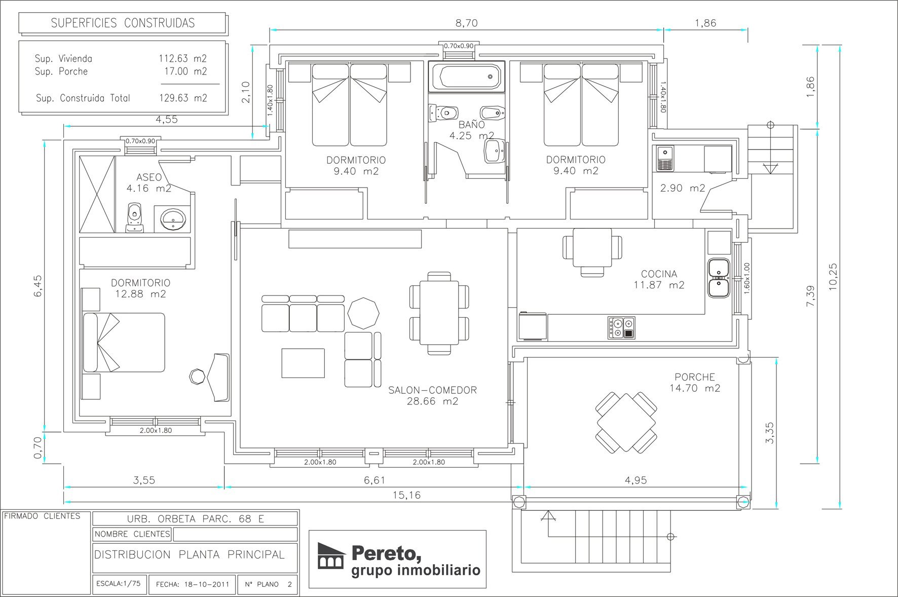 Huvila Orba, Alicante, Espanja 3 makuuhuonetta, 129 m2 No. 80491