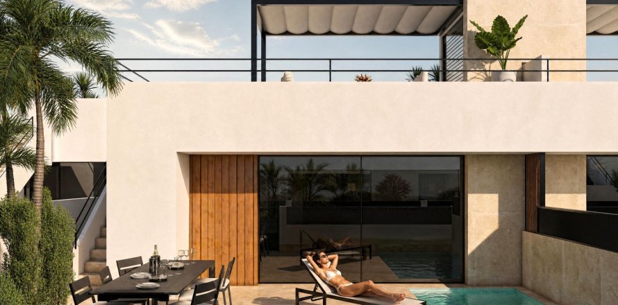 Villetta a schiera a Condado de Alhama Golf Resort, Murcia, Spagna 2 camere da letto, 73 mq. N° 196184
