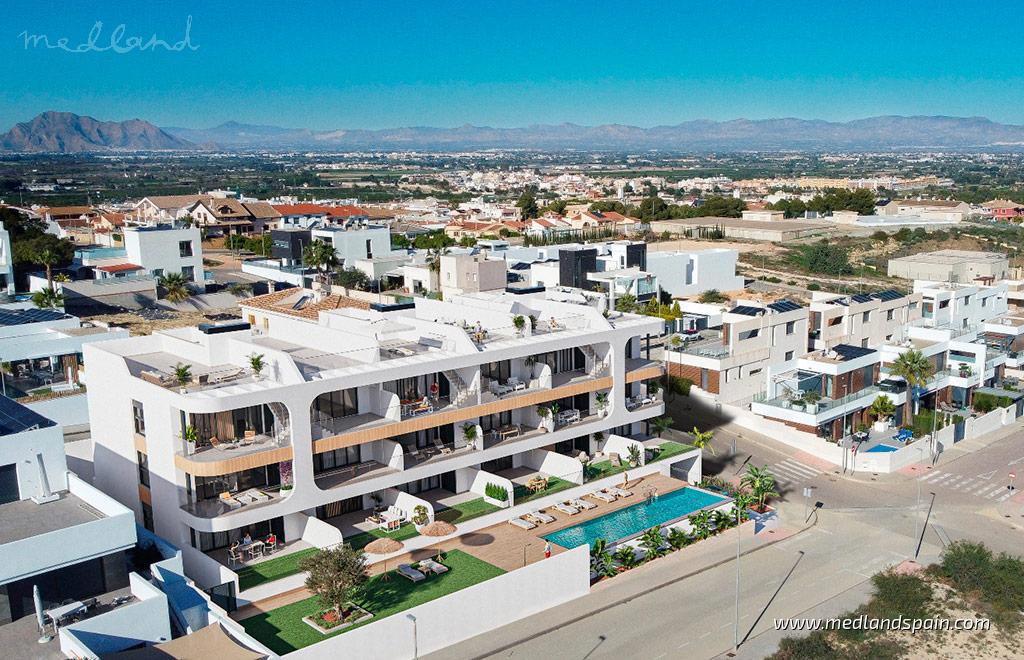 Apartment in Benijofar, Alicante, Spain 3 bedrooms, 81 sq.m. No. 167867
