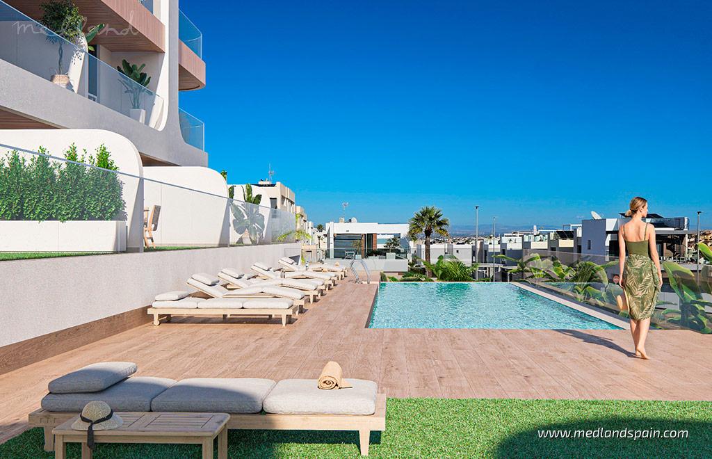 Apartment in Benijofar, Alicante, Spain 3 bedrooms, 81 sq.m. No. 167867