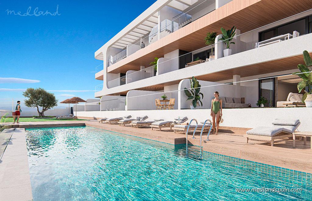 Apartment in Benijofar, Alicante, Spain 3 bedrooms, 81 sq.m. No. 167867