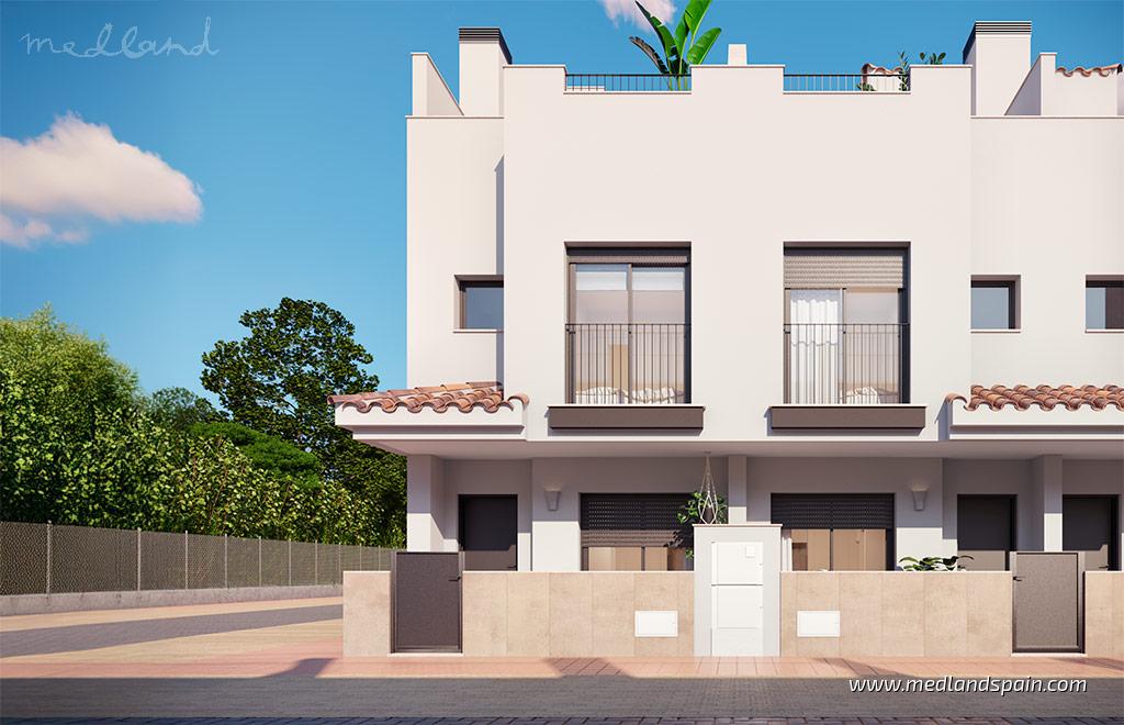 Townhouse à Torre-Pacheco, Murcia, Espagne 2 chambres, 76 m2 No. 167866