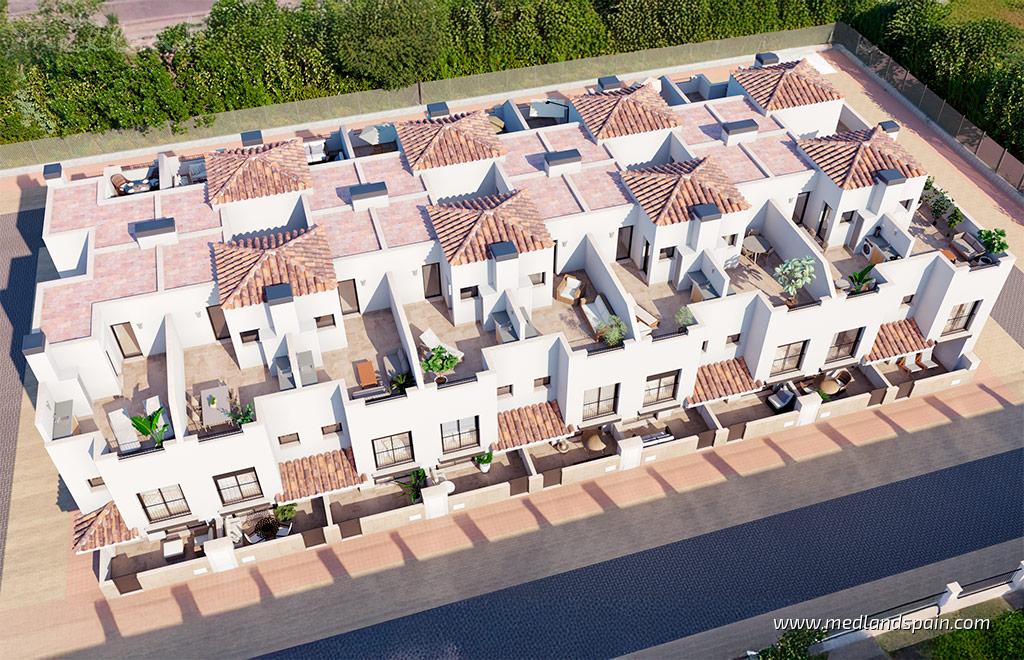Townhouse à Torre-Pacheco, Murcia, Espagne 2 chambres, 76 m2 No. 167866