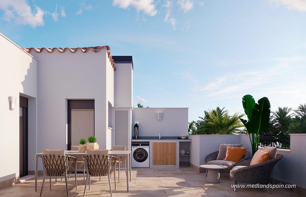 Townhouse à Torre-Pacheco, Murcia, Espagne 2 chambres, 76 m2 No. 167866