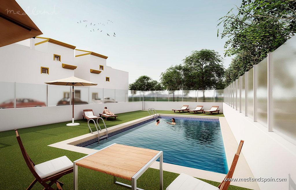 Townhouse à Torre-Pacheco, Murcia, Espagne 2 chambres, 76 m2 No. 167866