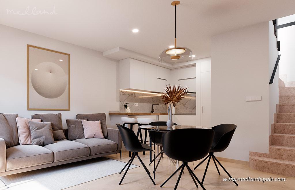 Townhouse à Torre-Pacheco, Murcia, Espagne 2 chambres, 76 m2 No. 167866