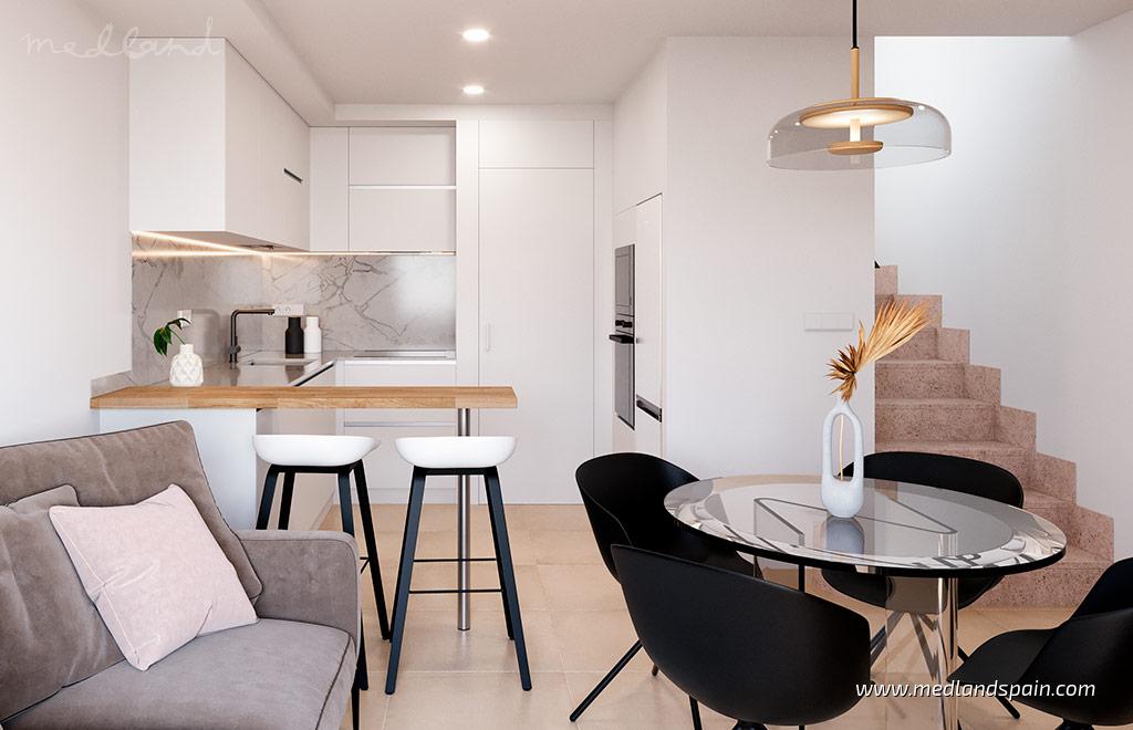 Townhouse à Torre-Pacheco, Murcia, Espagne 2 chambres, 76 m2 No. 167866