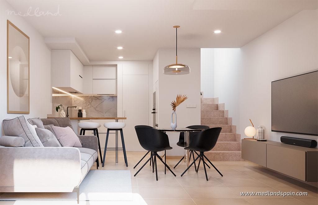 Townhouse à Torre-Pacheco, Murcia, Espagne 2 chambres, 76 m2 No. 167866