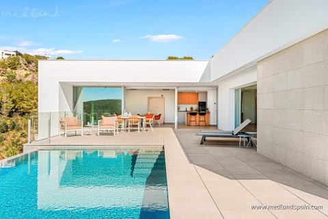 Продажа виллы в Кумбре дель Соль, Аликанте, Испания 4 спальни, 215м2 №163050 - фото 8