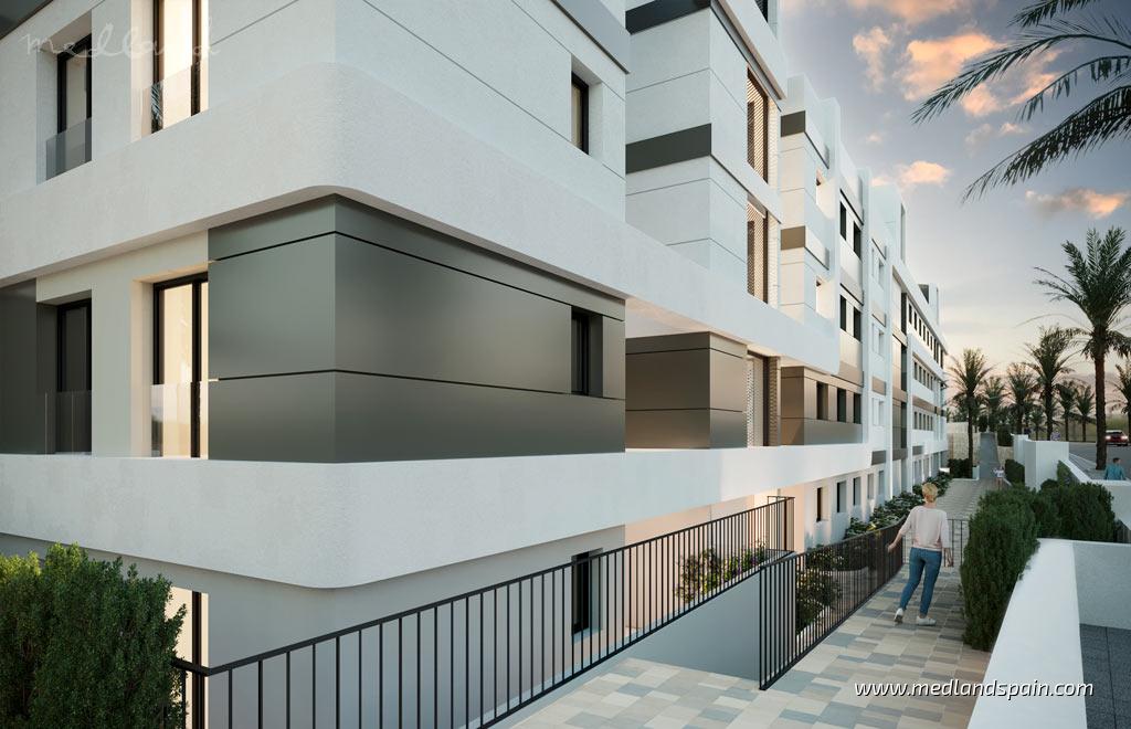 Квартира в Эль Кампельо, Аликанте, Испания 2 спальни, 71м2 №104985