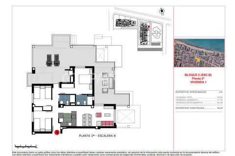 Продажа пентхауса Дения, Аликанте, Испания 2 спальни, 99м2 №139162 - фото 8