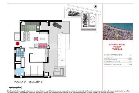 Продажа пентхауса Дения, Аликанте, Испания 2 спальни, 99м2 №139162 - фото 9