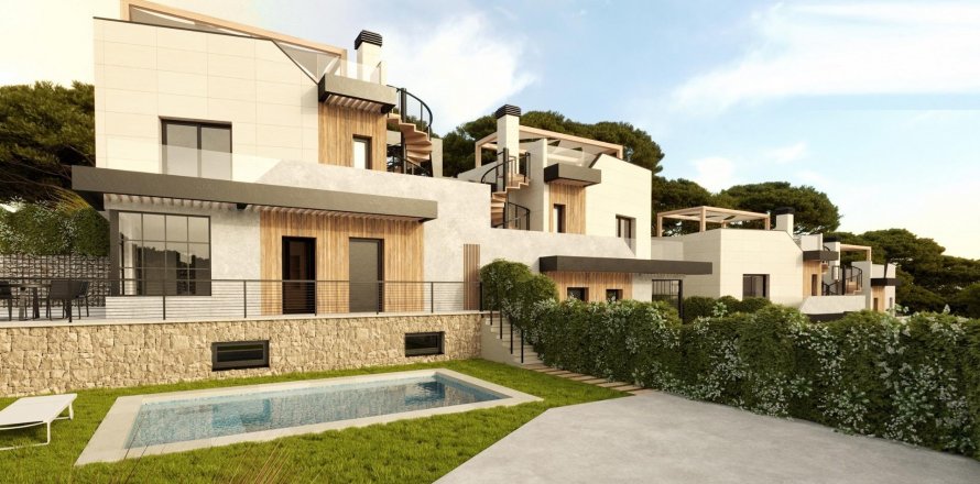 Huvila Polop, Alicante, Espanja 3 makuuhuonetta, 215 m2 No. 112601