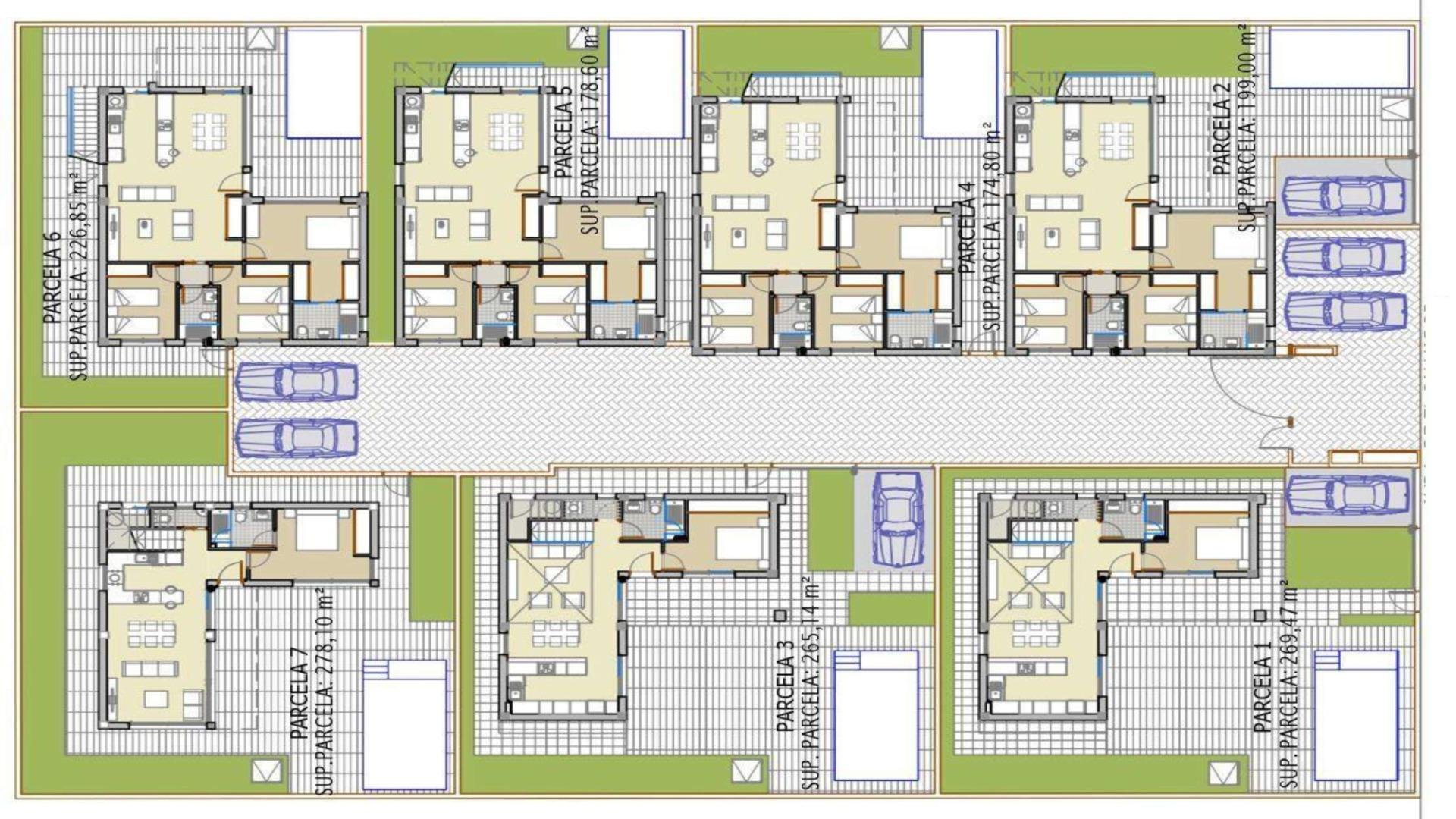 Villa a Ciudad Quesada, Alicante, Spagna 3 camere da letto, 98 mq. N° 112500