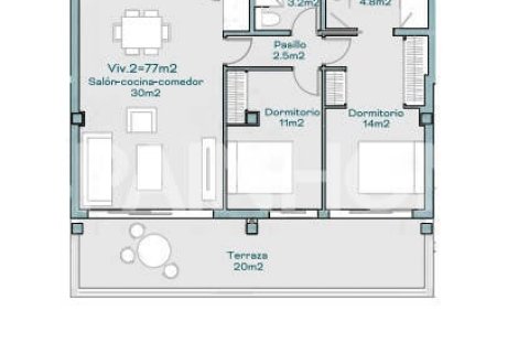 Wohnung zum Verkauf in Benalmadena, Malaga, Spanien 2 Schlafzimmer, 65 m2 Nr. 160940 - Foto 14