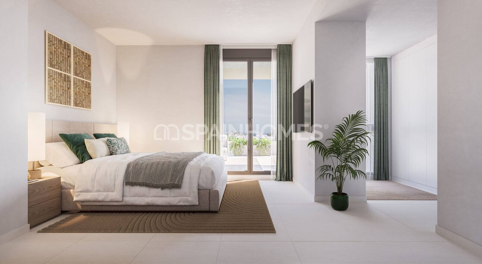 Attico a Estepona, Malaga, Spagna 3 camere da letto, 117 mq. N° 160941