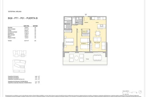 Ático en venta en Estepona, Málaga, España 3 dormitorios, 117 m2 No. 160941 - foto 9